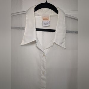 Vintage Plus Size Sheer Shirt